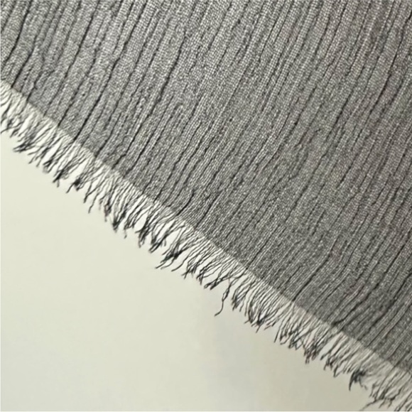 TSE Black Silk Cashmere Asymmetrical Open Cardigan - Picture 5 of 6